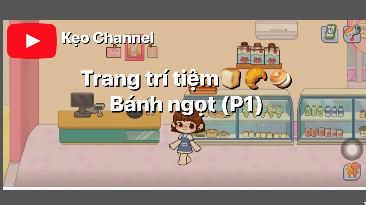 Trang trí tiệm bánh ngọt 🥯🥐🍞trong ngôi nhà trống Kẹo sẽ làm như thế nào?? 🧐#gameworld #gameplay 
