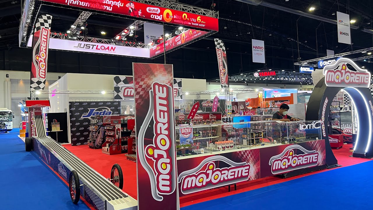 ( 2023 ) EP.35 MAJORETTE BOOTH BANGKOK INTERNATIONAL MOTOR SHOW : Diecast Car on tour Thisischak