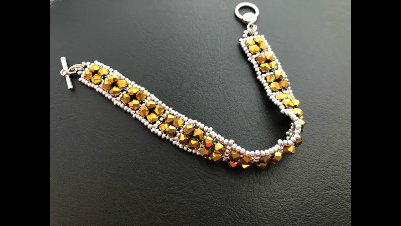 Bling Bling Summer Beaded Bracelet || Bicone Beaded Bracelet