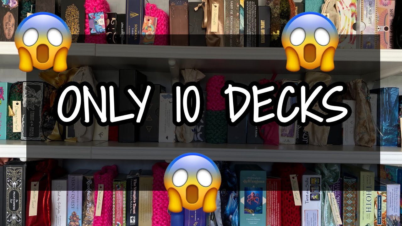 #only10decks VR to ‪@KateyFlowers‬ 🫢 If I could pick only 10 decks!