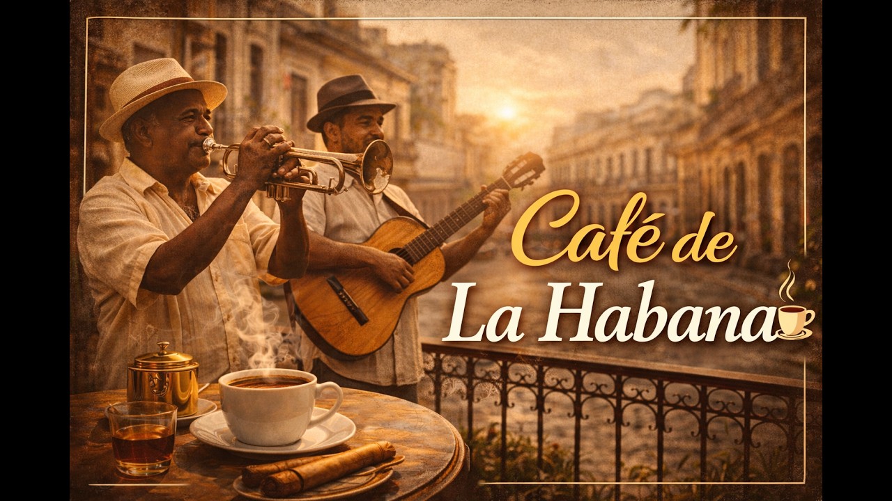 Cafe de La Habana ☕ Cuban Cafe Music for Work, Study & Relax | Latin Jazz Instrumental