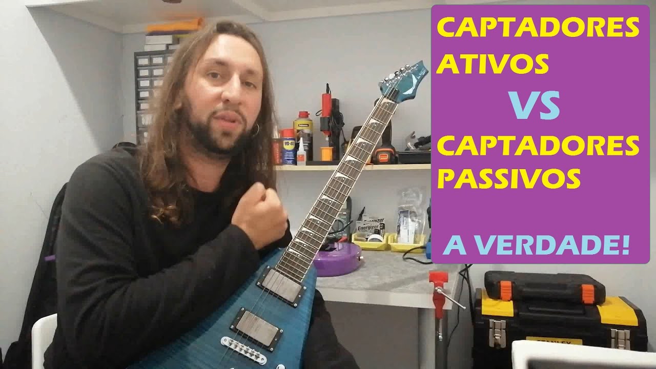 Captador ativo VS Captador passivo / Entenda de uma vez por todas as diferenças!