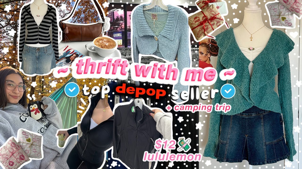 FALL THRIFT WITH ME | Y2k THRIFT HAUL | LULULEMON 