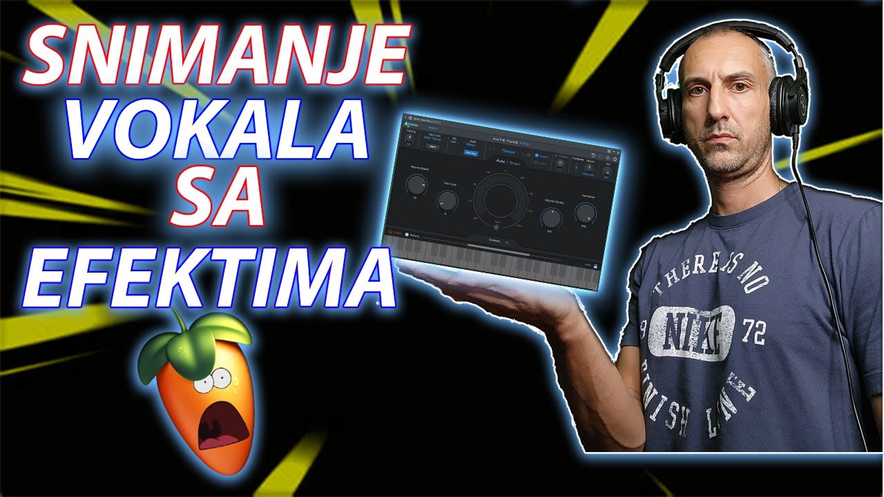 SNIMITE VOKAL KROZ LANAC EFEKATA  (FL STUDIO)