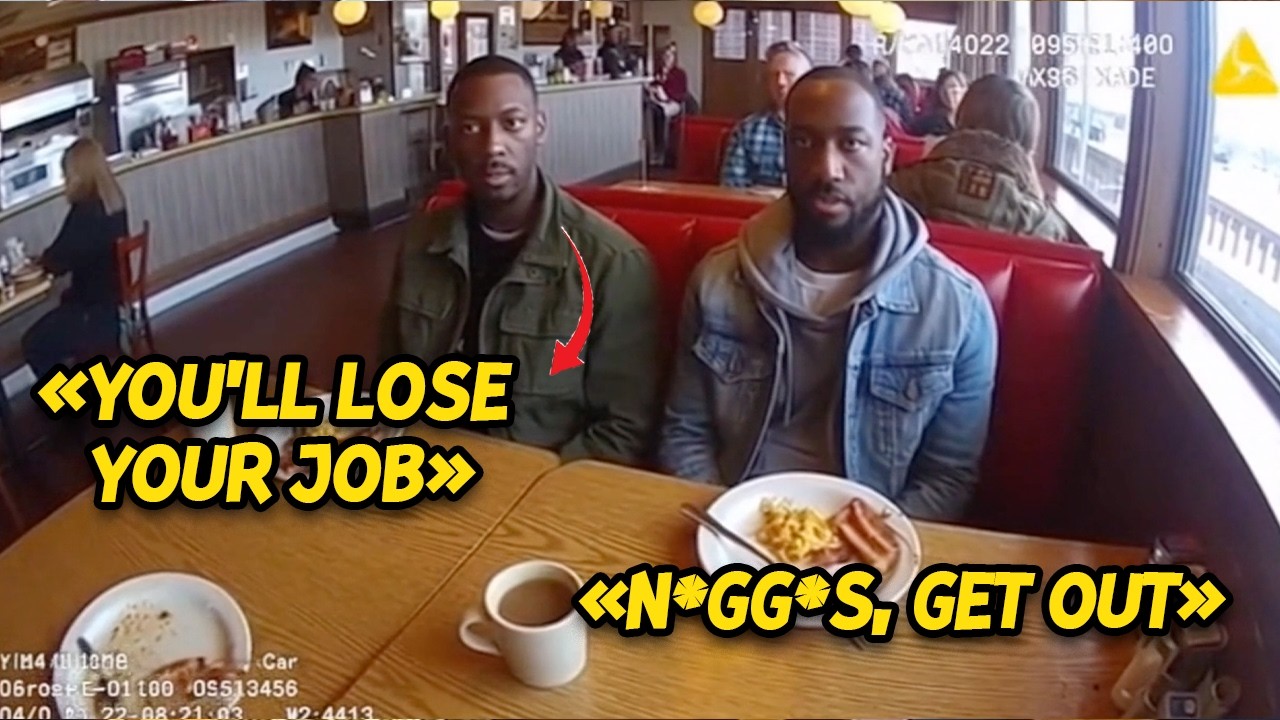 Racist Cop Kicks Out Two Black Men Out of Diner, Unaware One of Them is Federal Judge