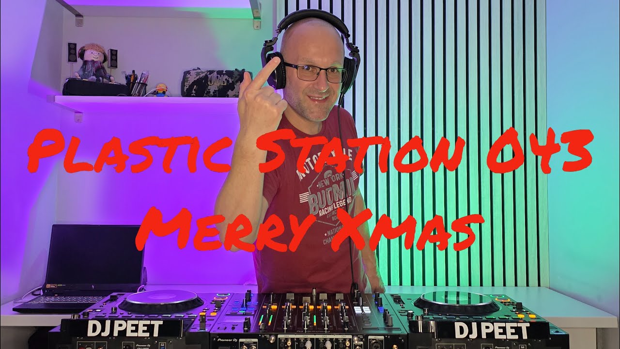 DJ Peet - Plastic Station 043 I Christmas Edition I Melodic Techno DJ Mix 2025