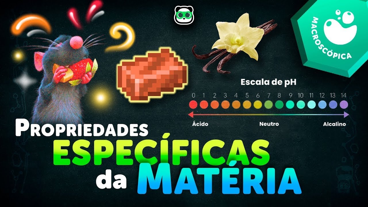 Propriedades específicas da matéria