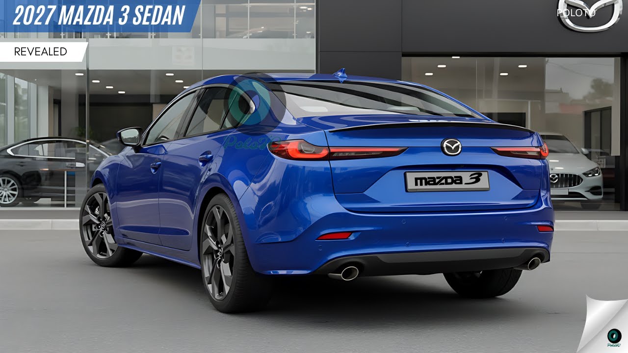 Представлен седан Mazda 3 2027 года &mdash; самый изысканный компактный седан Mazda!