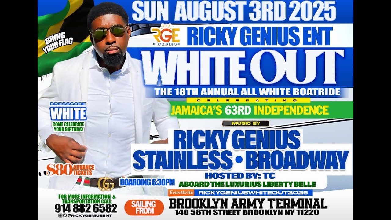 RGE RICKY GENIUS WHITE OUT BOATRIDE AUG 3,2025