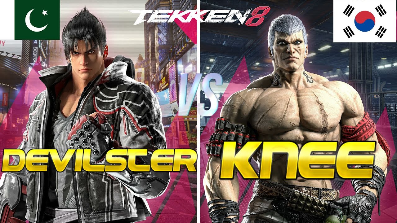 Tekken 8 ▰ KNEE (Bryan) Vs DEVILSTER (Jin) ▰ First To Three!!