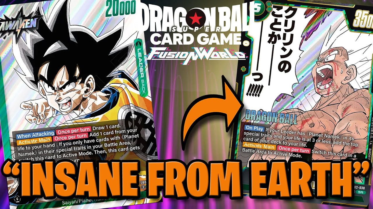 NAMEKU 2 Deck Tech & Gameplay | Fusion World - Saiyan's Pride