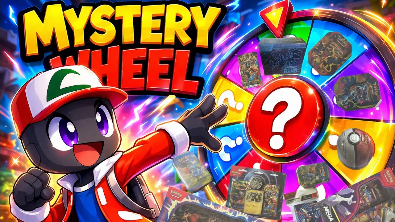 Pokemon Card Mystery Wheel! 🔥🔥🔥