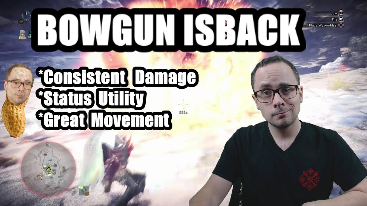 High Rank Light Bowgun Build - Monster Hunter World Walkthrough