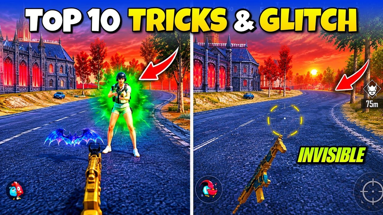 🔥 INVISIBLE GLITCH in BGMI 4.6 Update 😱 | BGMI New Glitch & Tricks | How to kill Zombies in BGMI 4.6