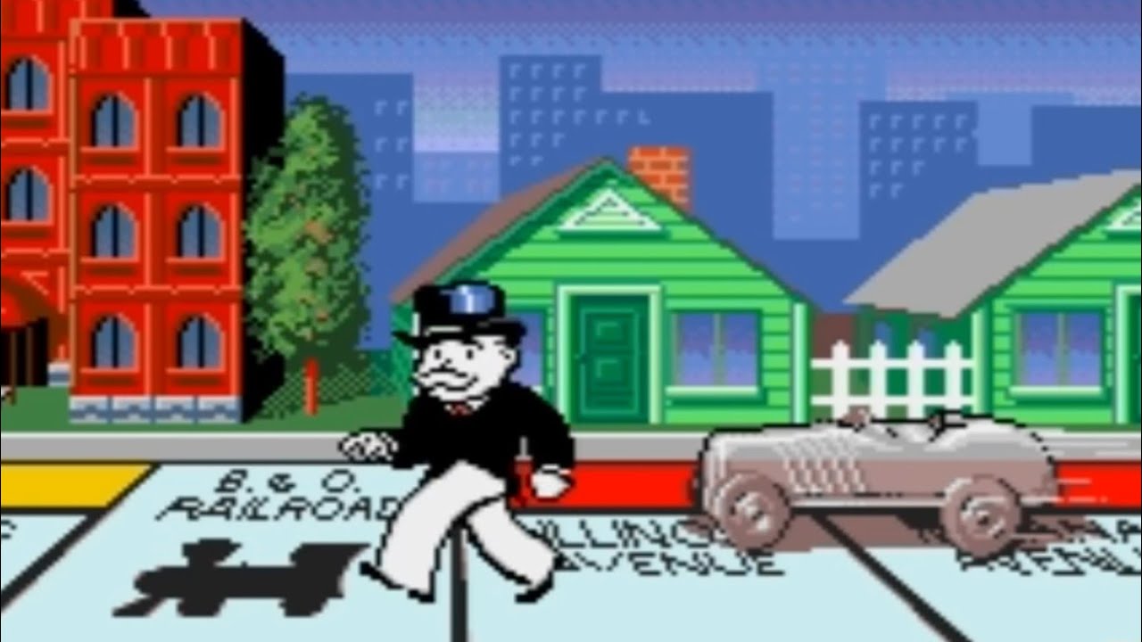 Monopoly (Genesis) Playthrough - NintendoComplete