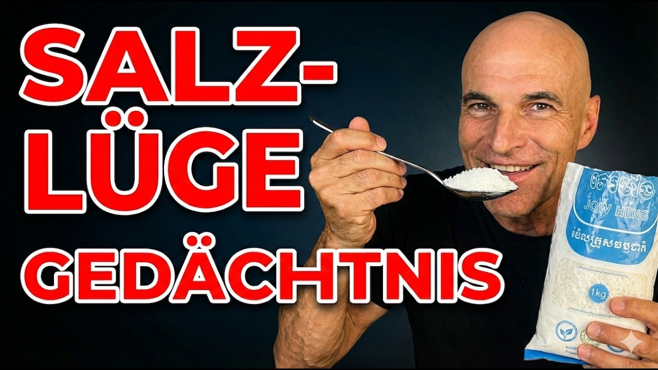 🧨Die Salz-Lüge! DAMIT wird dein Gehirn 🧠 unbemerkt beschädigt