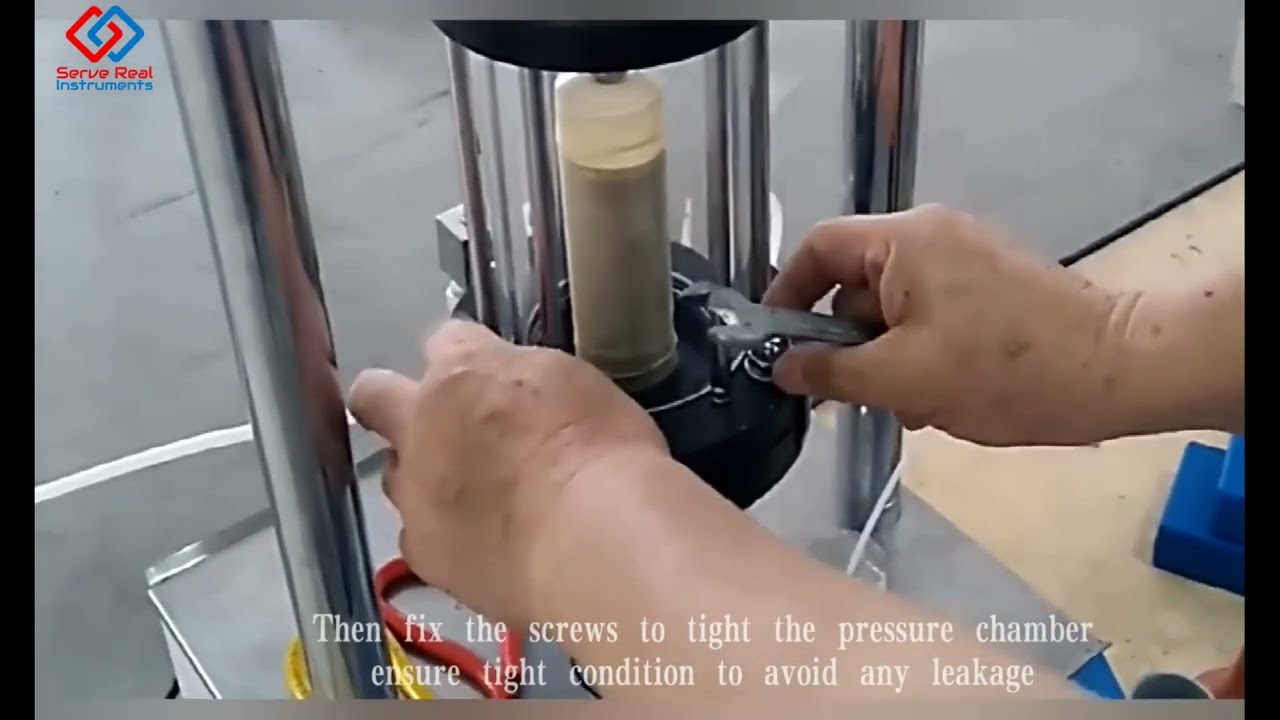 Soil Triaxial test demo