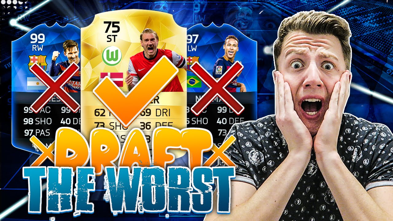 FIFA 16 : FUT DRAFT THE WORST #1 - SCHLECHTER GEHT'S NICHT!!! [1/?]