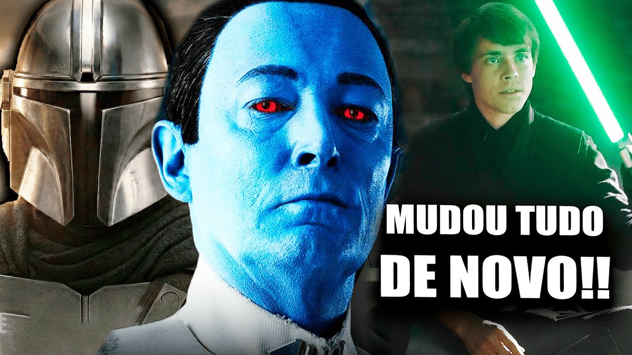 FILME DE STAR WARS CORRE PERIGO! AS MUDAN&Ccedil;AS PERIGOSAS PARA O FILME DO GR&Atilde;O ALMIRANTE THRAWN