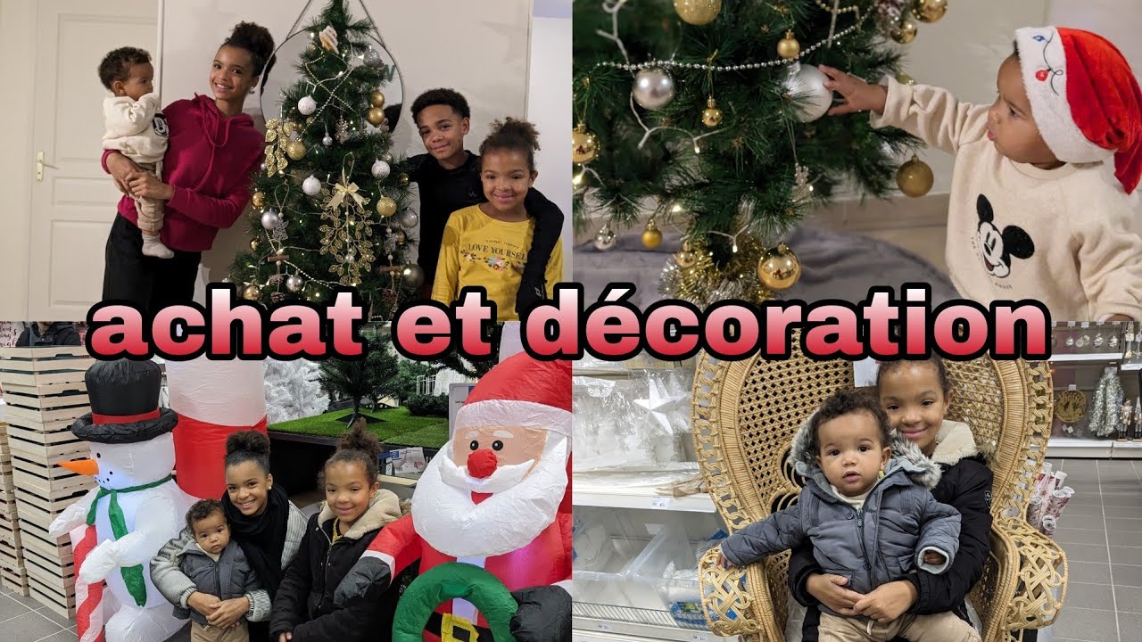 Vlog achat et décoration de noël