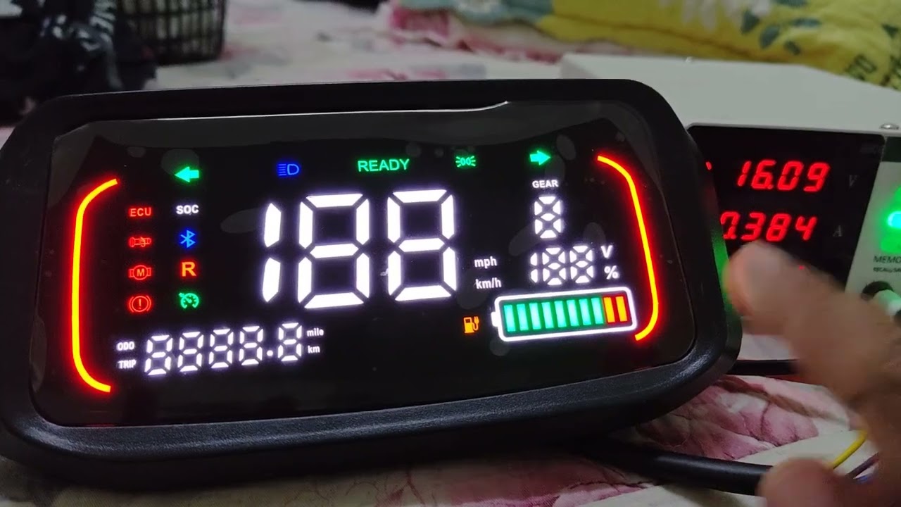 YADEA ES8 PRO PROJEK UPGRADE SPEED PART  1 (TEST METER)