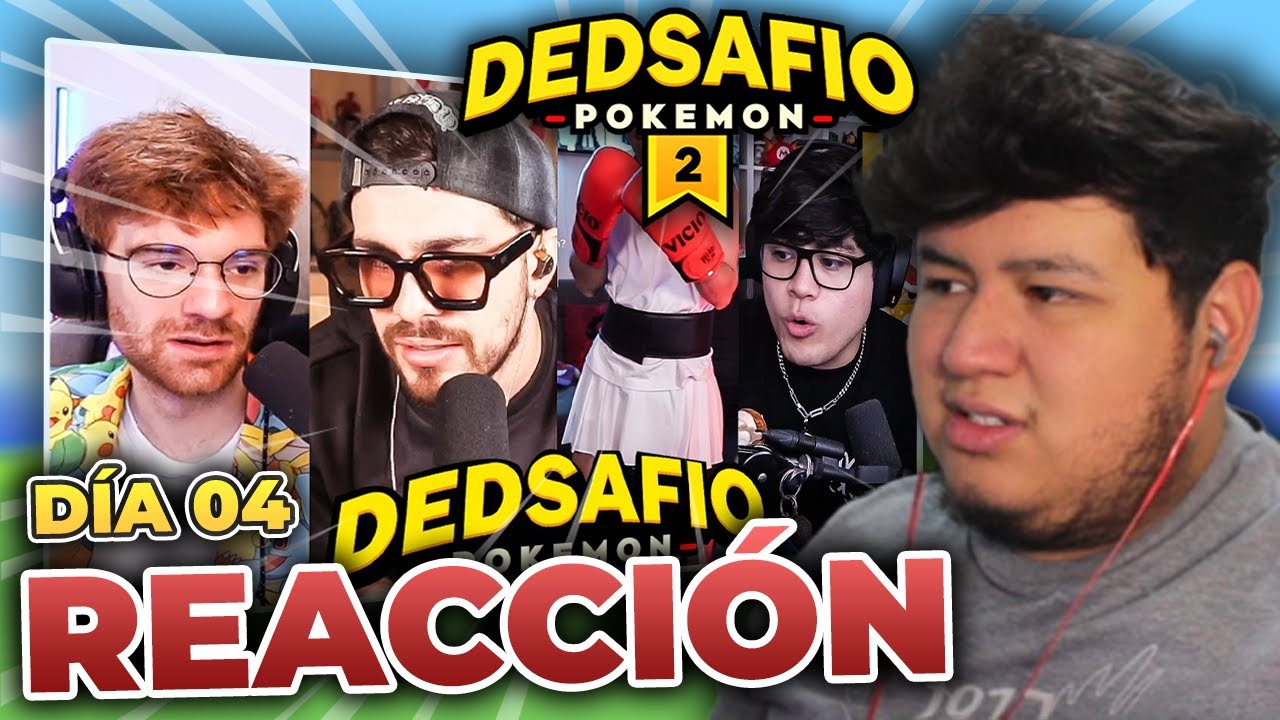 FIERROGAMER REACCIONA a 🏆MEJORES MOMENTOS EN DEDSAFIO POKEMON 2 DÍA 4 🏆