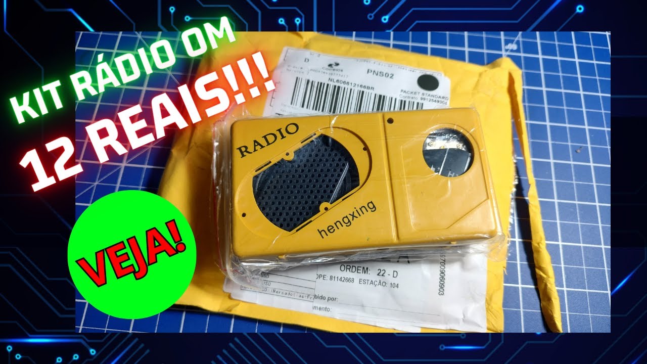 KIT Rádio AM de 2 dólares!!!