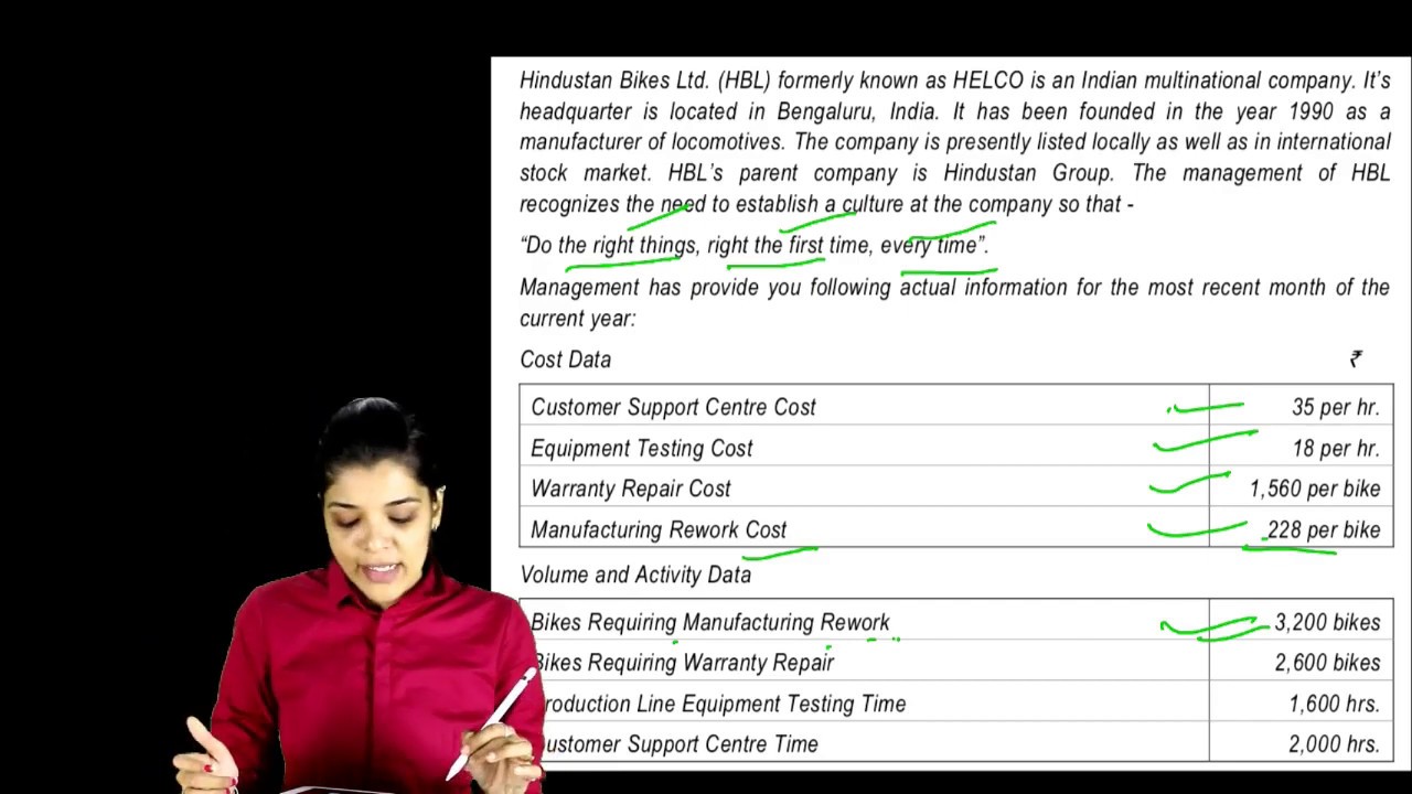 SPOM (SET B) SCPM : Question on Total Quality cost (Chapter 2)