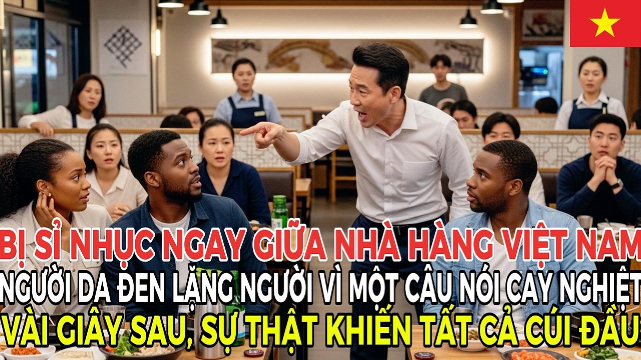 Từng chịu nhục ở Hàn Quốc, cặp đôi da đen không kìm được nước mắt khi sự việc tái diễn tại Việt Nam