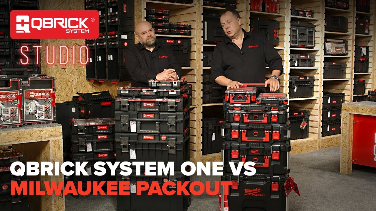 QBRICK STUDIO - Qbrick System ONE против Milwaukee Packout - ОРГАНАЙЗЕРЫ – 14 серия.