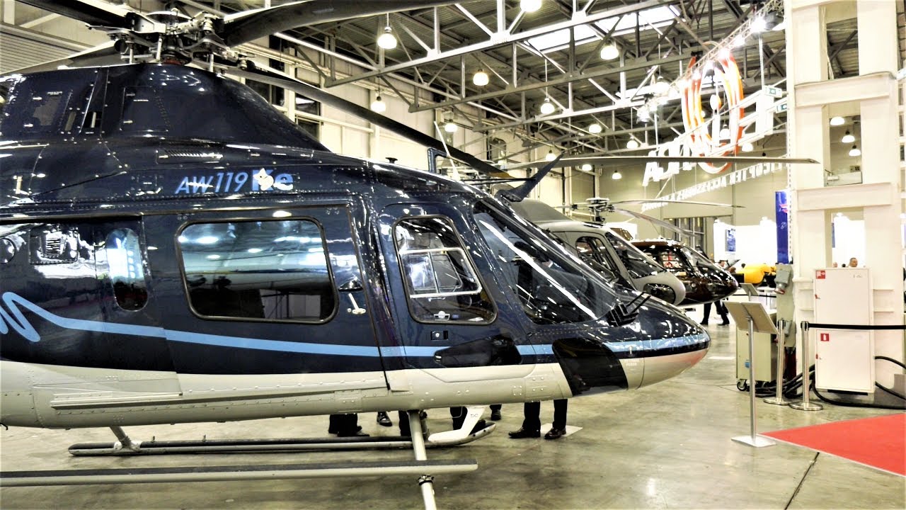 AGUSTA WESTLAND AW 119 HELIRUSSIA 2017 4K