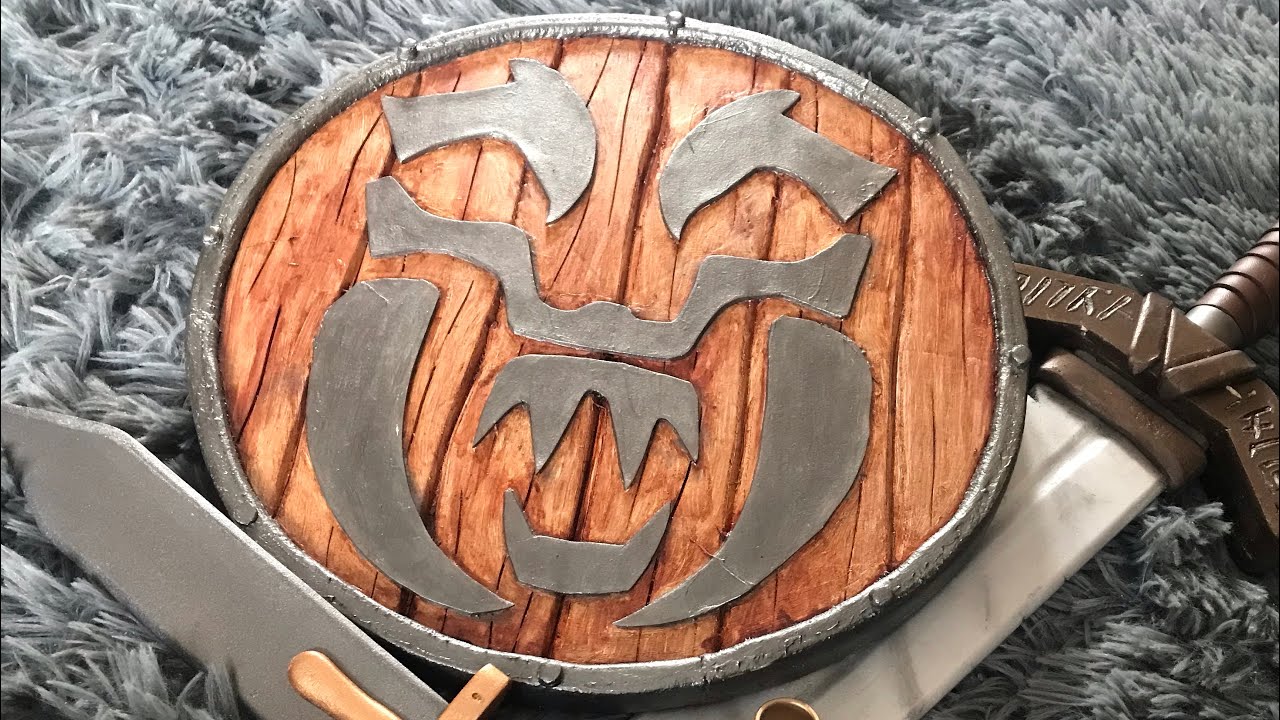 Making a Heroquest Shield out of Foam