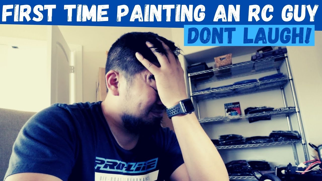Painting an RC Car Driver FAIL | Tamiya Grasshopper First Run | Cheap Must Have RC Car