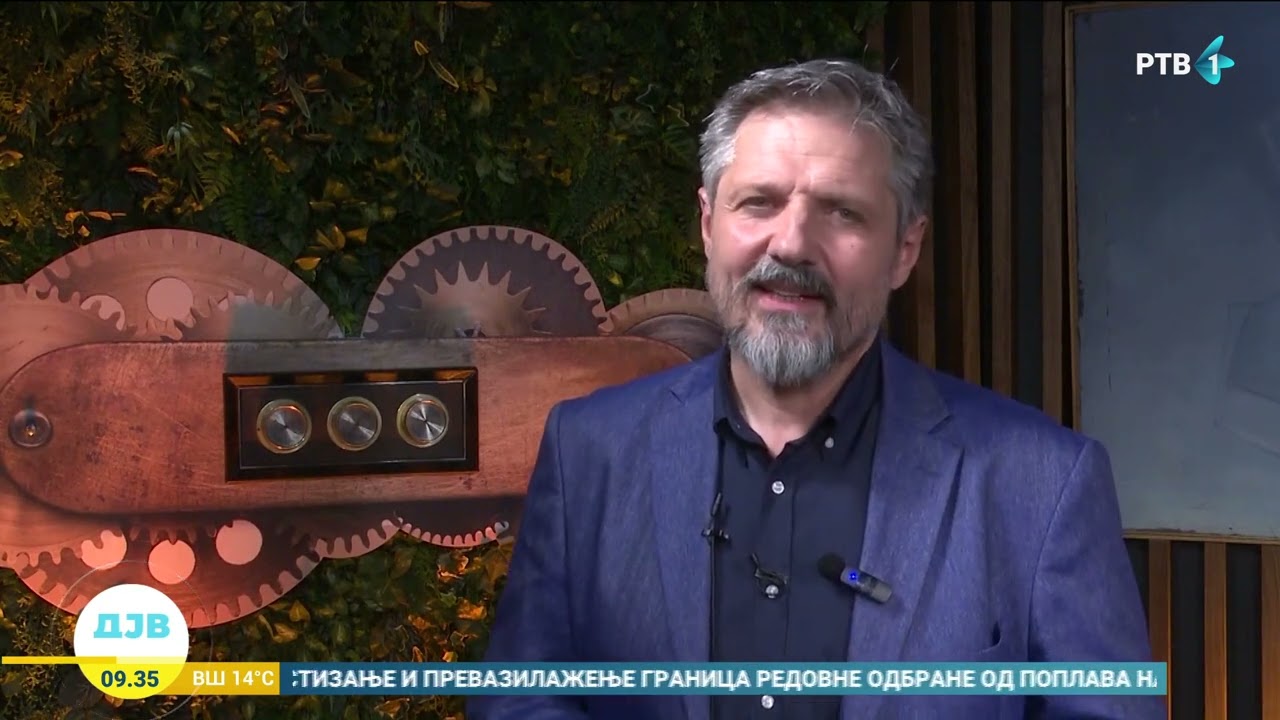 Nebojša Dugalić i Boris Pingović u muzičko-poetskim kabareu na RTV-u