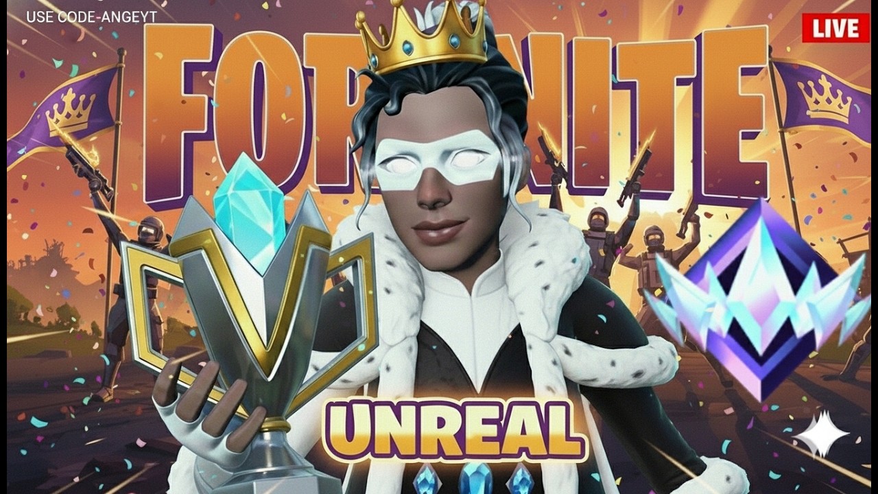 🟢Live:Unreal Ranked Reload ZB! Code - ANGEYT #Epicpartner1