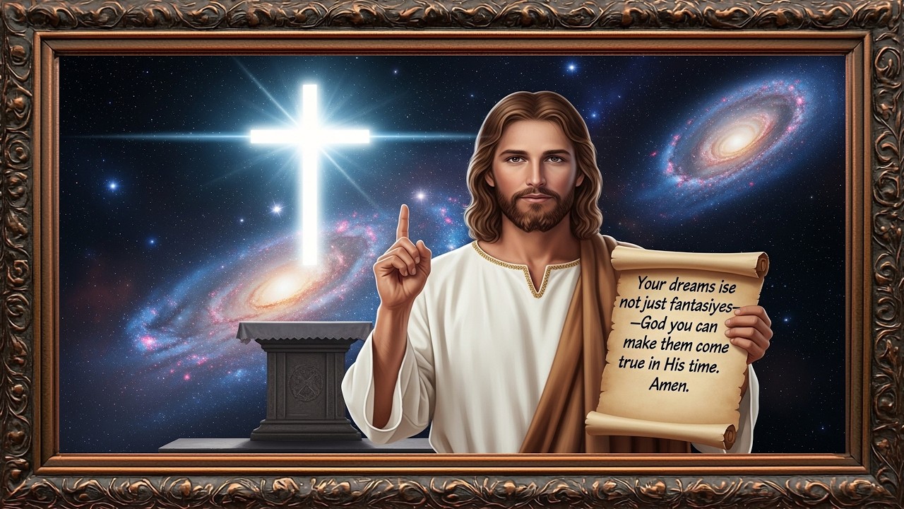 4K Vintage TV Frame | Feeling Lost Listen to Jesus Christ’s Words Today 🙌 Faith Over Fear #4k #jesus