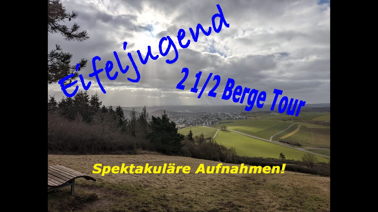 2 1/2 Berge Tour - Eifeljugend - 30.01.2022 Traumpfade mit Zusatzzahl