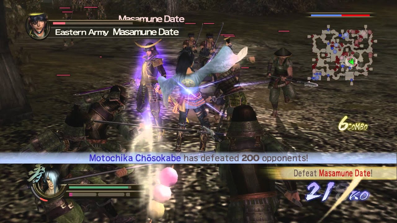 Samurai Warriors 2: Xtreme Legends - Motochika's Story Final - Battle of Sekigahara 【1080p/60FPS】