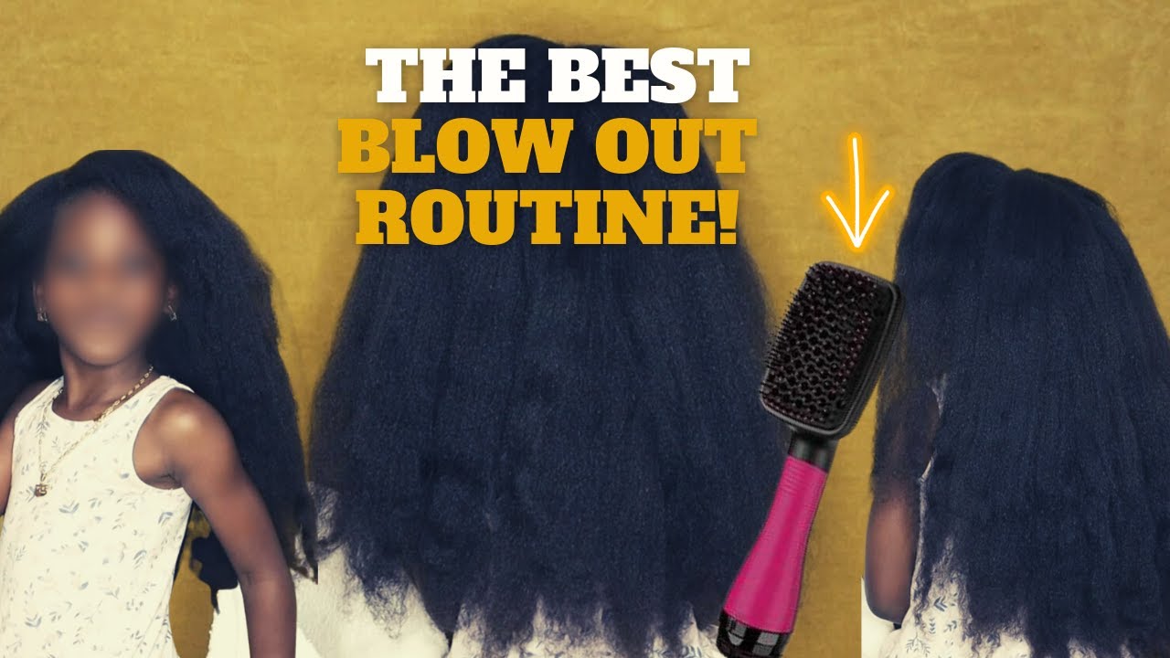 WATCH THIS BEFORE YOU BLOW DRY YOUR KIDS NATURAL HAIR!