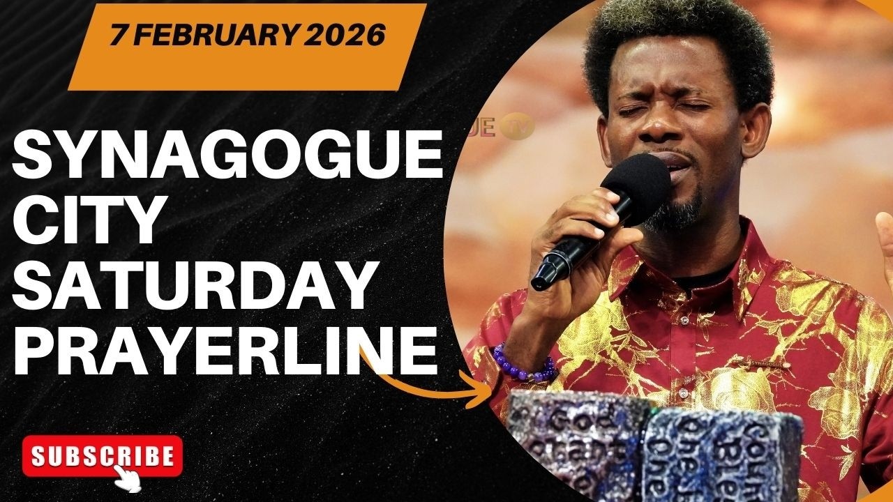 SYNAGOGUE CITY SATURDAY PRAYERLINE{7 FEBRUARY 2026}