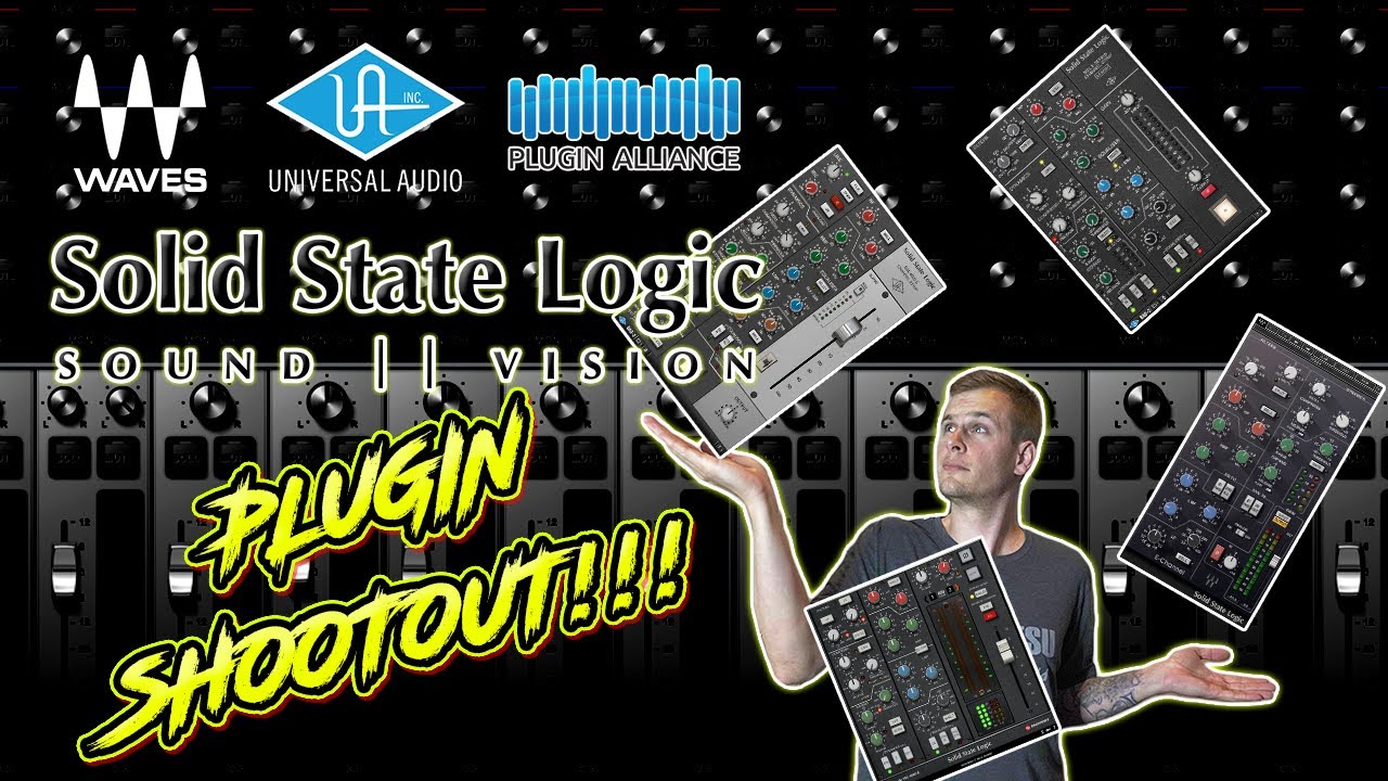 SSL Shootout - UAD x Plugin Alliance x Waves - Which Company has the better sound - Rich View Review