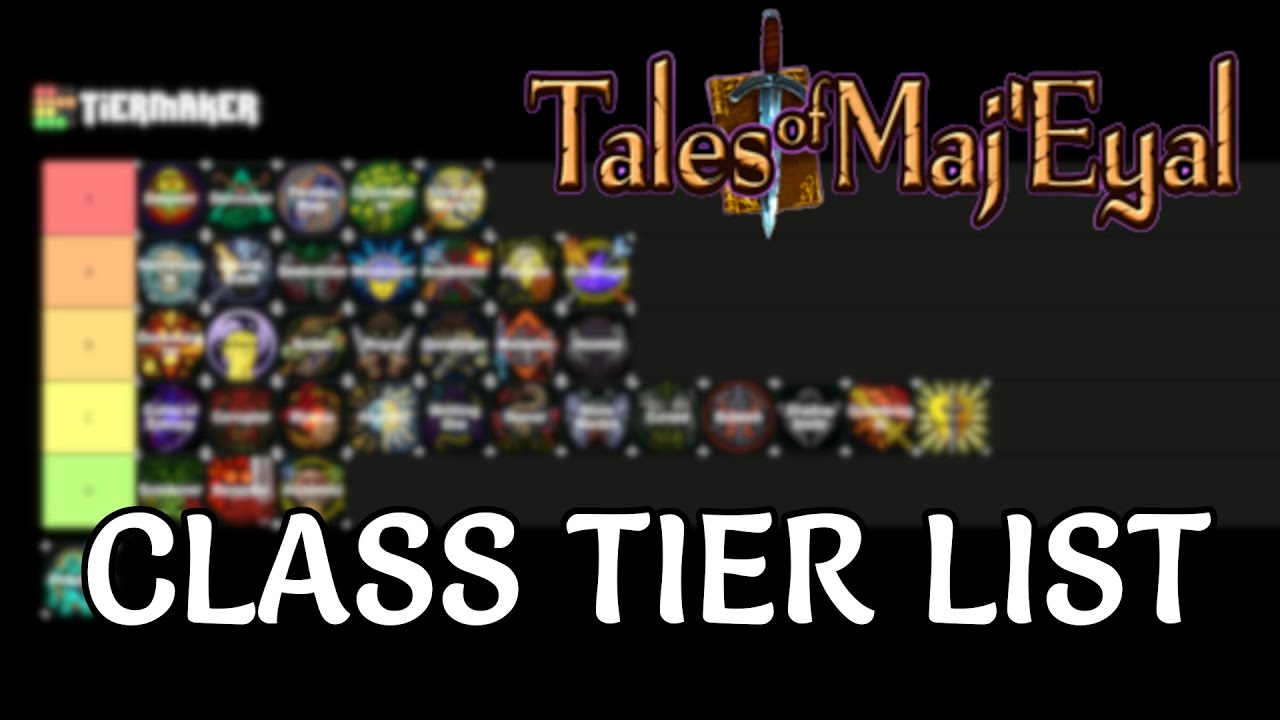 Tales of Maj'Eyal - Class Tier List