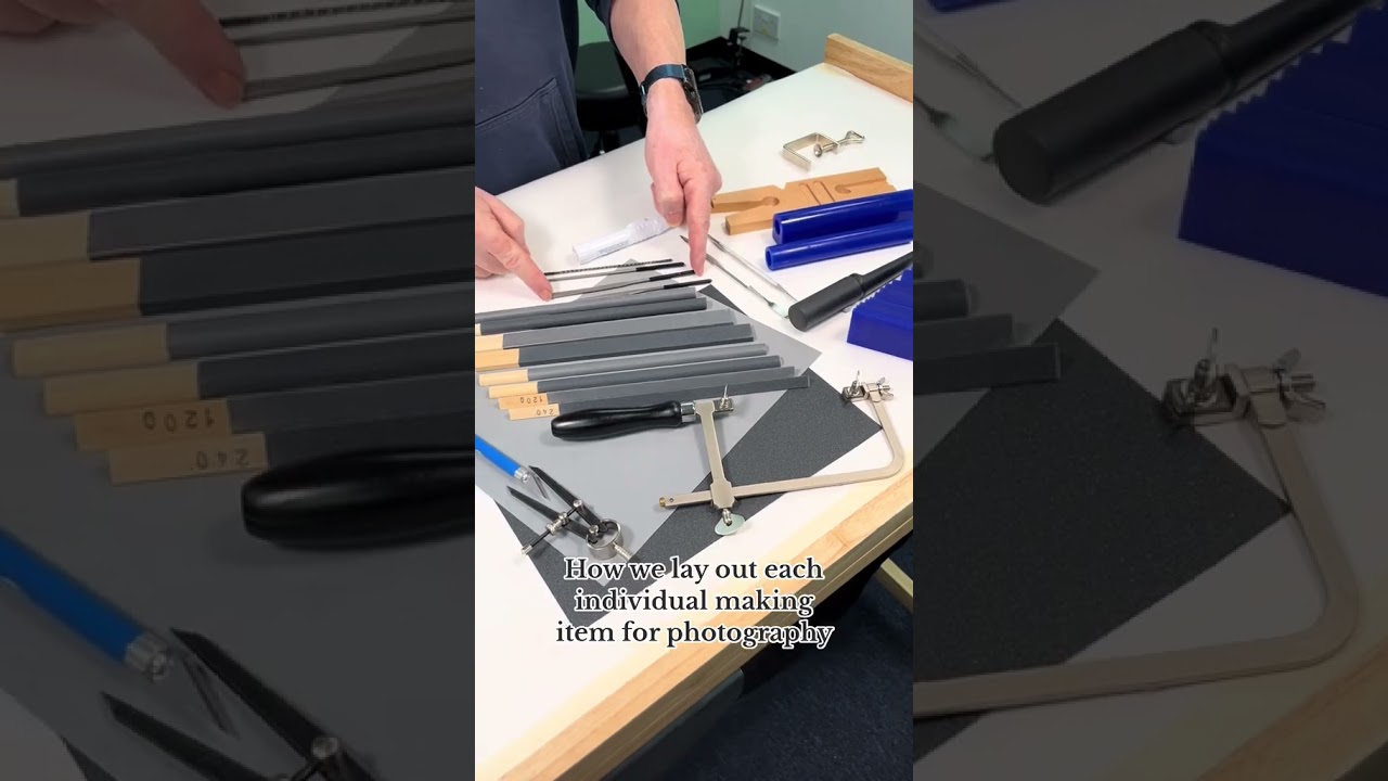 Photographing wax tool kits  #jewelrymaking #diy #jewelrycrafting #bts