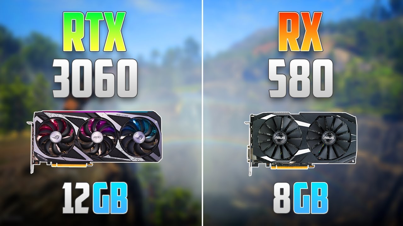 RTX 3060 vs RX 580 - How Big is the Difference?