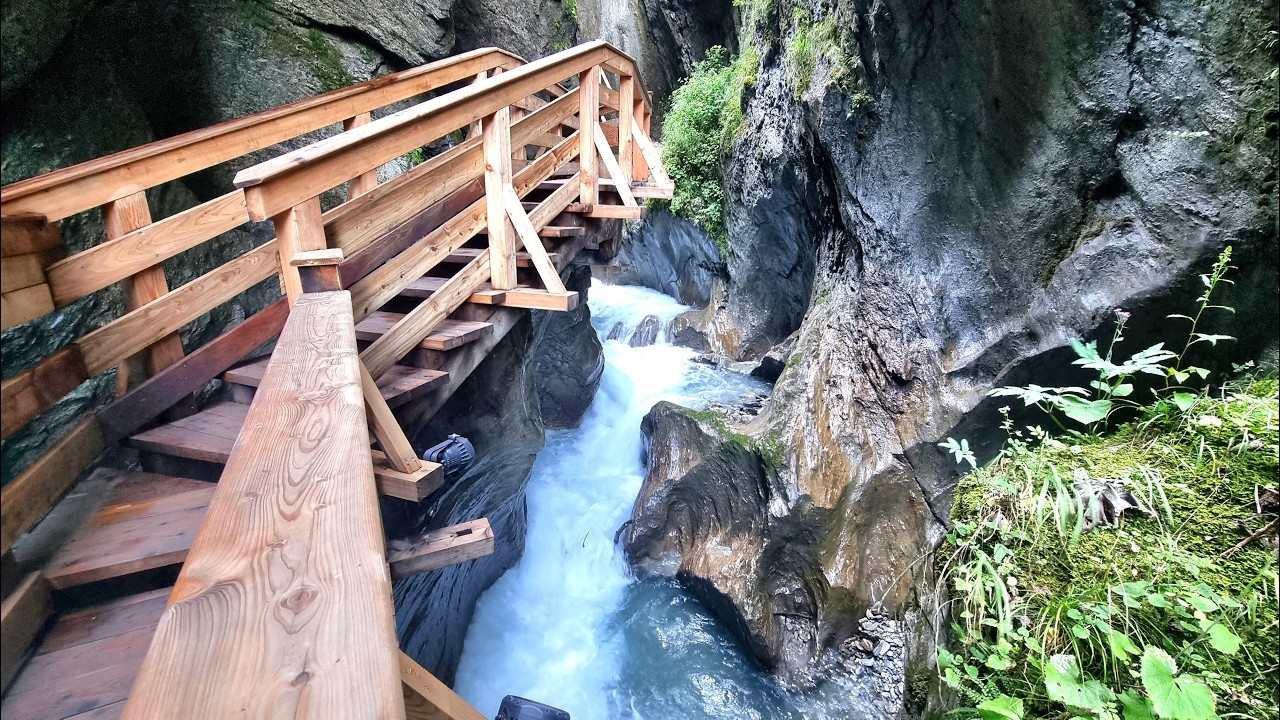 Austria: Wąw&oacute;z Sigmunt Thun Klamm i jezioro Klammsee