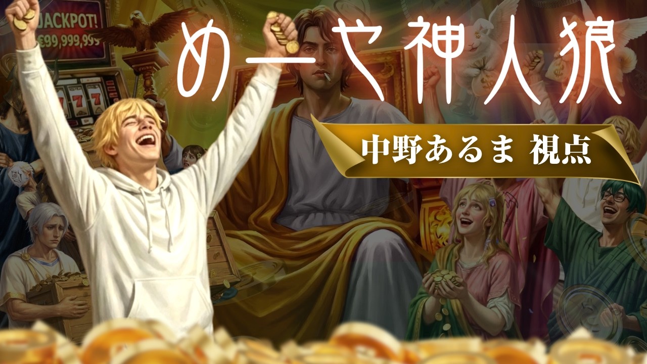 【中野あるま視点】めーや神人狼