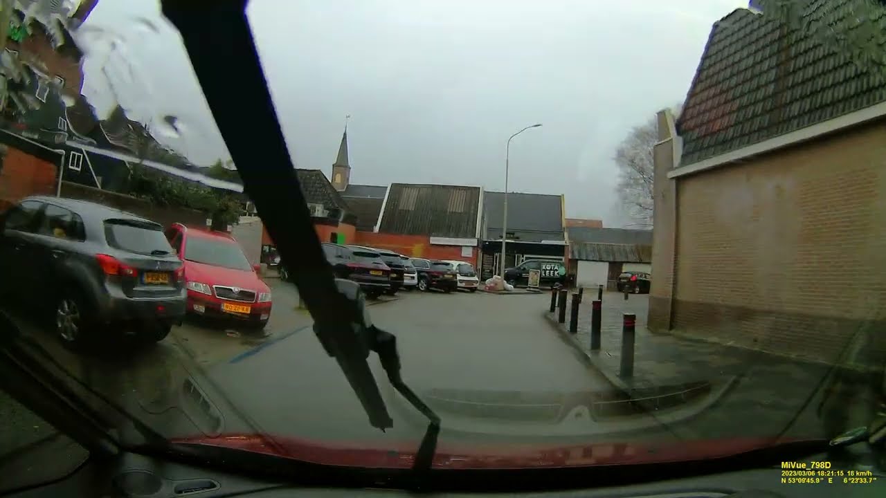 Dashcam Nietap Leek  Santeeweg  Nieuwe Streek