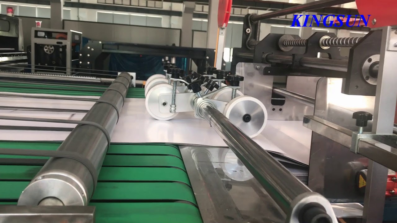 KSM-1400 model automatic paper roll to sheet cutting machine