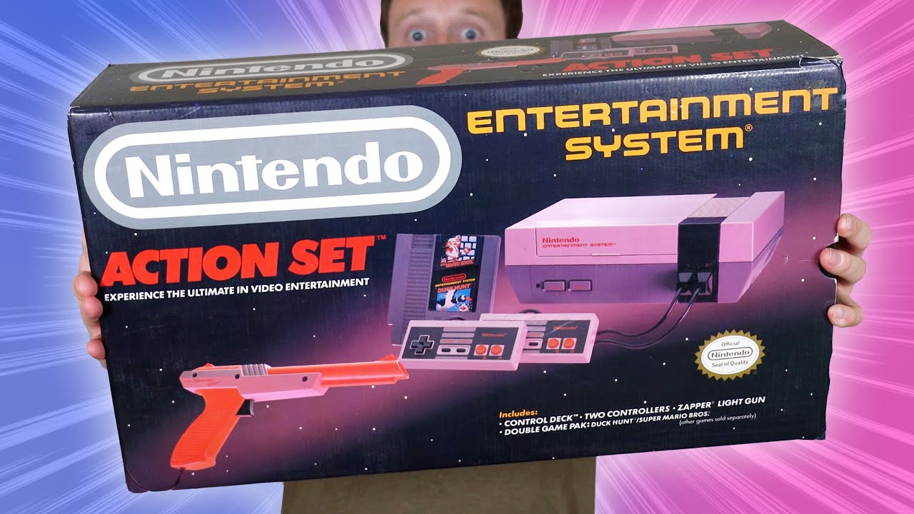 Распаковка Nintendo Entertainment System NES в 2020 году