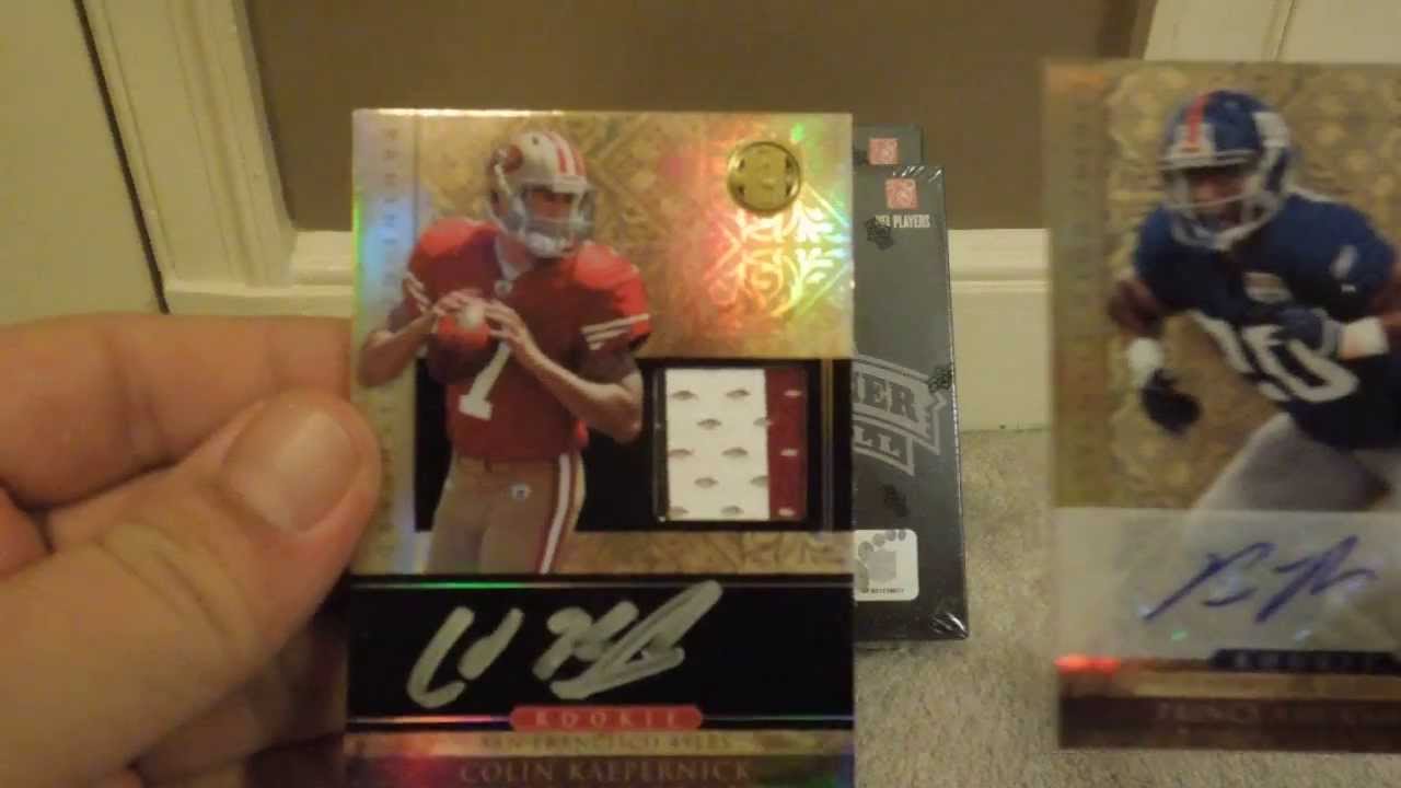 08 UD Premier and 11 Panini Gold Standard 4 box Football break OCTO SICKKKKKKNESS!!!